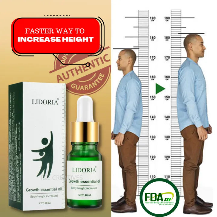 Foot Heightening Oil Height Growth Body Care 30ml(Pack Of 1)